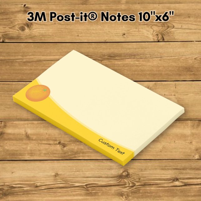 Orange Post-it Klebezettel (Von Creator hochgeladen)