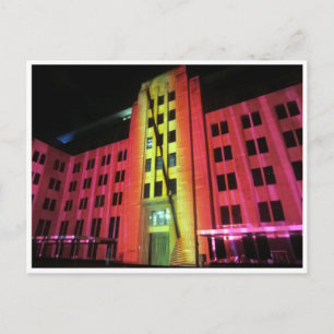 Orange Postkarte