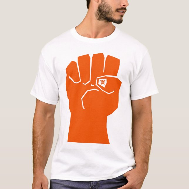 Orange Power T-Shirt (Vorderseite)