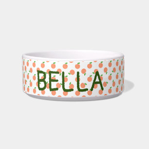 Orange Print Niedlich Pet Napf