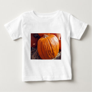 Orange Pumpkin Baby T-shirt