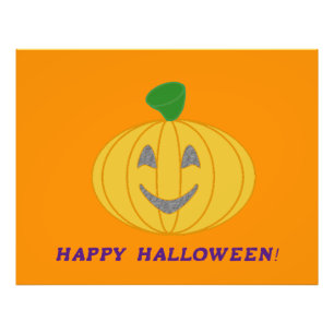 Orange Pumpkin Fotodruck