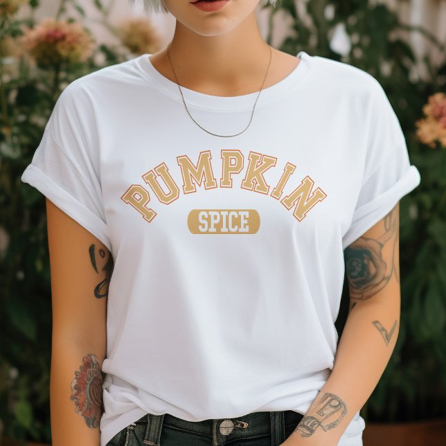 Orange Pumpkin Gewürz-Uni Brief Inspiriert Tri-Blend Shirt (Von Creator hochgeladen)