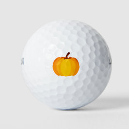 Orange Pumpkin Golfball