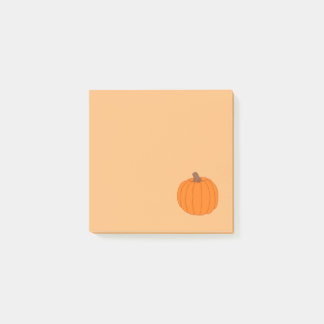 Orange Pumpkin Sticknotes Post-it Klebezettel