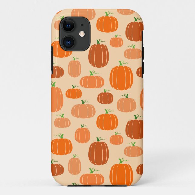 Orange pumpkins Case-Mate iPhone hülle (Rückseite)
