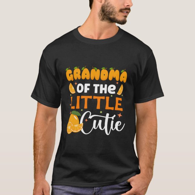 Orange Py Orange Süsse Baby Dusche T-Shirt (Vorderseite)