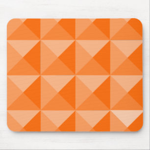 Orange Pyramids Mousepad