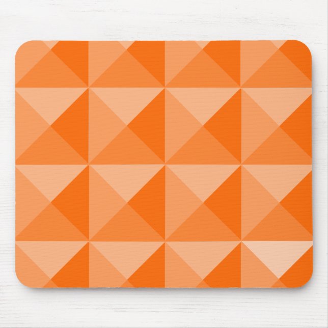 Orange Pyramids Mousepad (Vorne)
