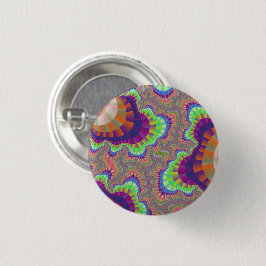 Orange Rainbow Gear Button