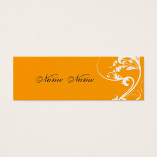 Orange reicher barocker vibrierender mutiger