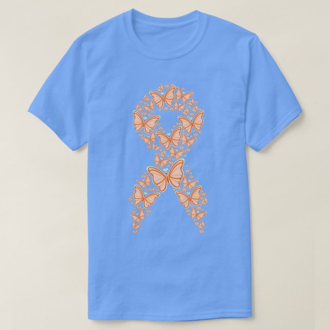 Orange Ribbon Awareness T-Shirt (Design vorne)