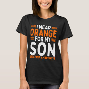 Orange Ribbon Kid Leukämie Bewusstsein Son T-Shirt