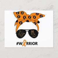 Orange Ribbon Krebs Krieger Bandana Unbrea