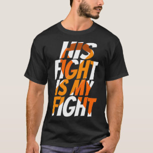 Orange Ribbon Nierenkrebs Bewusstsein für ihn T-Shirt