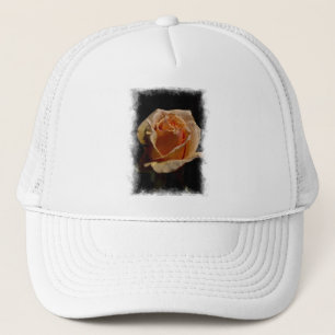 Orange Rose 1 Truckerkappe