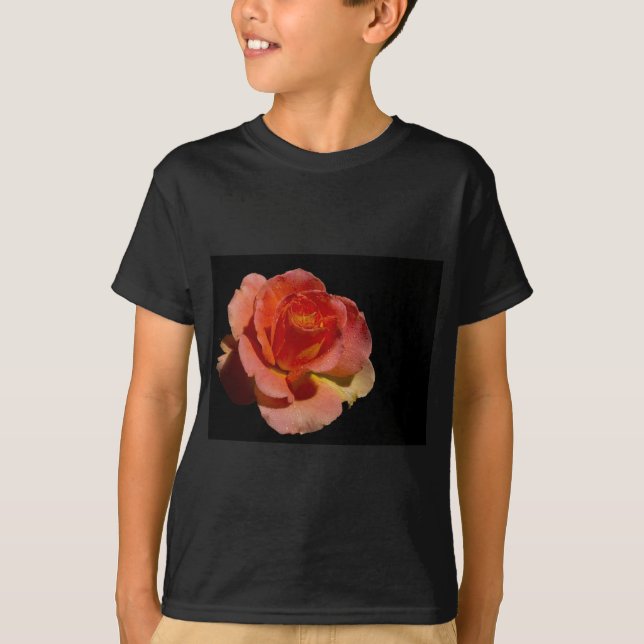 Orange Rose 2 T-Shirt (Vorderseite)