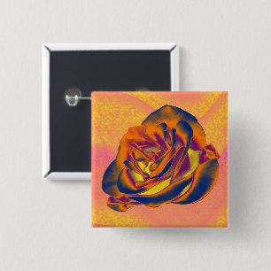 Orange-Rose Button
