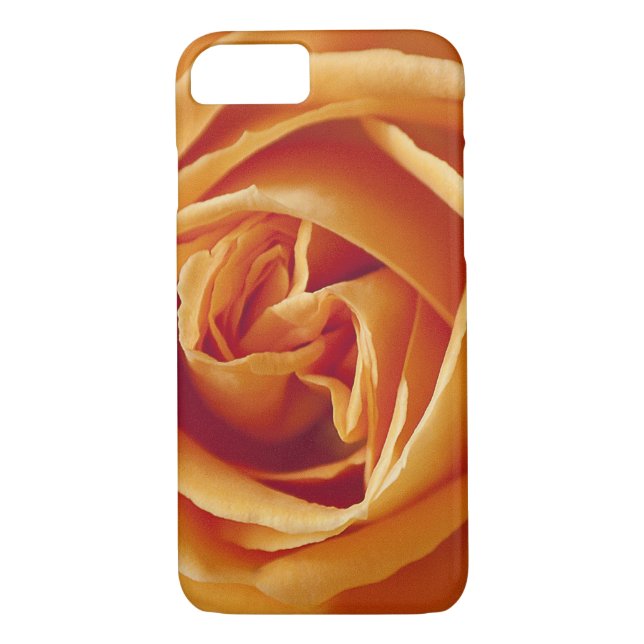 Orange Rose Case-Mate iPhone Hülle (Rückseite)
