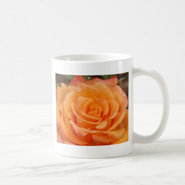 Orange Rose Kaffeetasse (Rechts)