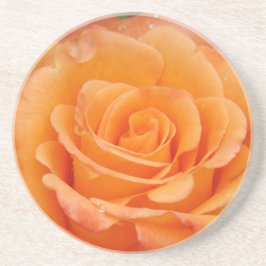 Orange Rose Sandstein Untersetzer