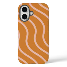 Orange & rose Summer Haze iPhone / coque ipad