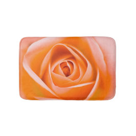 Orange Rosen-Blume Badmatte Badematte