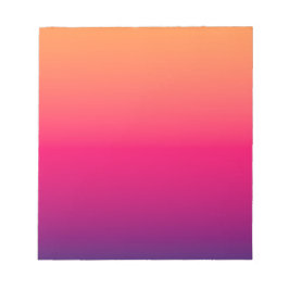 Orange Rot Violette Farbe Notizblock