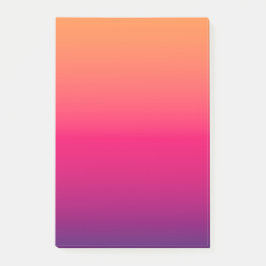Orange Rot Violette Farbe Post-it Klebezettel