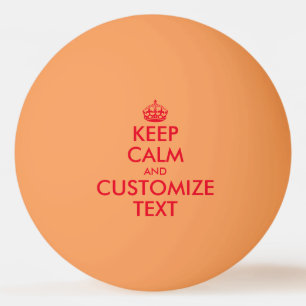 Orange rote behaltend Tischtennisball