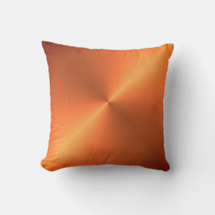 Orange Rust Shine Kissen