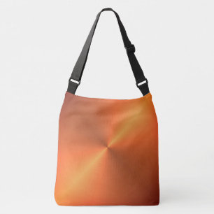 Orange Rust Shine Tragetaschen Mit Langen Trägern