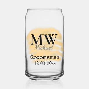 Orange sauge vert groom ajouter nom lettre date b