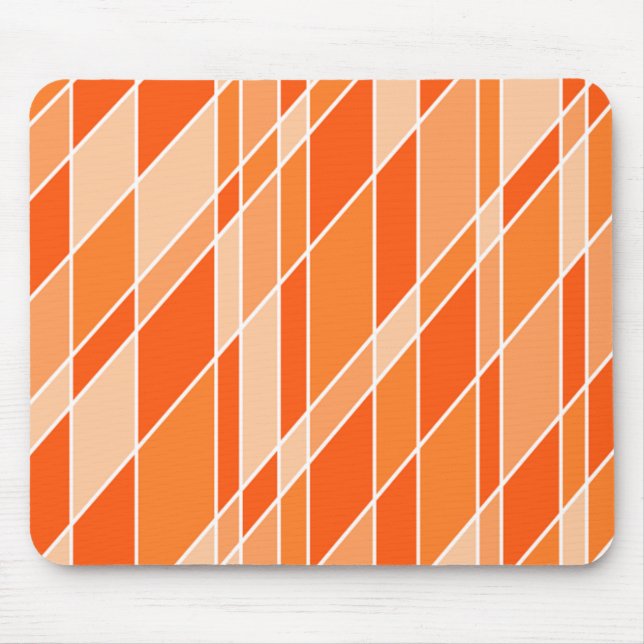 Orange-Schattierungen Mousepad (Vorne)