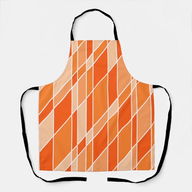 Orange-Schattierungen Schürze (Vorderseite)