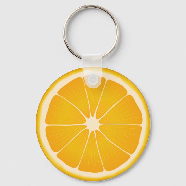 Orange Schlüsselanhänger (Vorderseite)