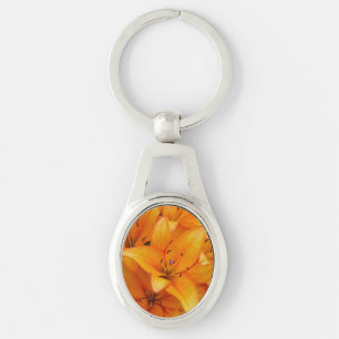 Orange Schlüsselanhänger