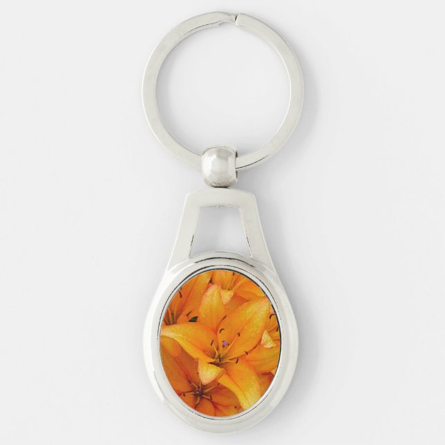 Orange Schlüsselanhänger (Vorderseite)