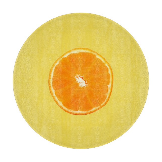 Orange Schneidebrett (Vorderseite)