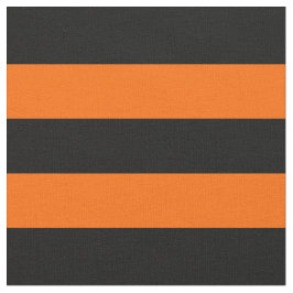 Orange/Schwarze Streifen Stoff