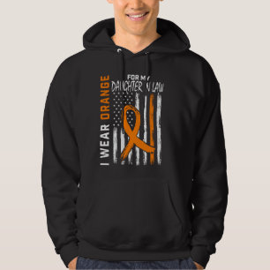 Orange Schwiegertochter Multiple Sklerose Bewussts Hoodie