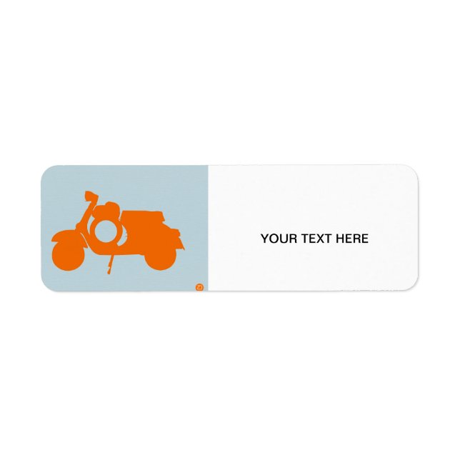 Orange Scooter (Vorne)