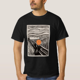 Orange Scream - Altered Art Designs T-Shirt