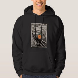 Orange Scream Hoodie