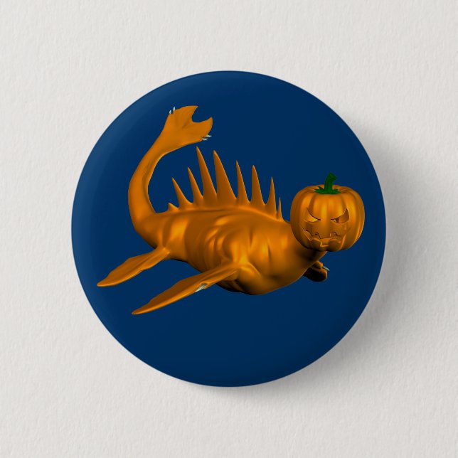 Orange Seadragon Button (Vorderseite)
