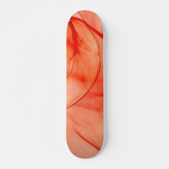 Orange Sherbet Skateboard (Vorne)