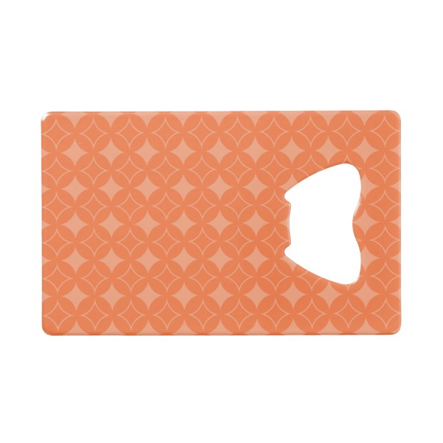 Orange Shippo Geldbeutel Flaschenöffner (Vorderseite (Horizontal))