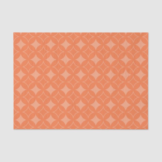 Orange Shippo Seidenpapier (Vorderseite)