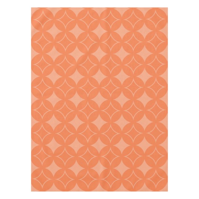 Orange Shippo Tischdecke (Vorderseite)