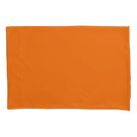 Orange Single Standard Size Pillow Case